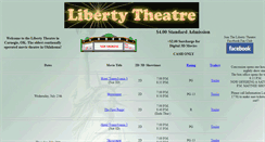 Desktop Screenshot of libertytheatres.com